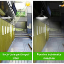 Lampa Solara cu abajur si telecomanda Trendysale.ro