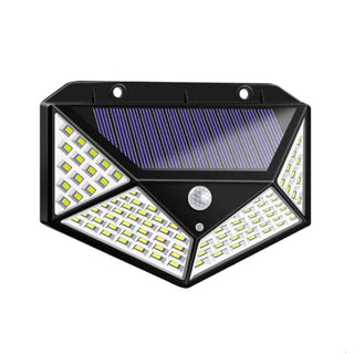 Lampa de Exterior Solara 100 LED cu panou solar, senzor de miscare Set 3 Trendysale.ro