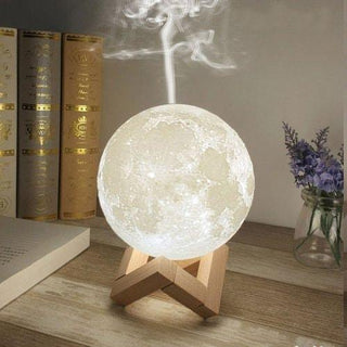 Lampa de veghe cu umidificator, Luna Moon 3D, 880 ml, 15cm Trendysale.ro