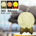 Lampa de veghe cu umidificator, Luna Moon 3D, 880 ml, 15cm Trendysale.ro