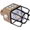 Lampa solara multifunctionala cu LED COB, incarcare USB si powerbank 2400mAh Trendysale.ro