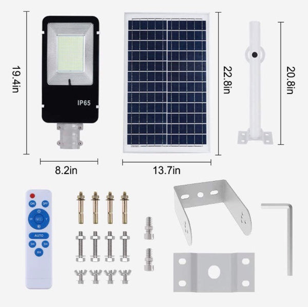 Lampa solara stradala LED, Jortan Trendysale.ro