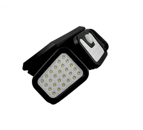 Lampa solara tripla, 30W, IP,65, 74LED SMD, Cu Panou Solar Trendysale.ro