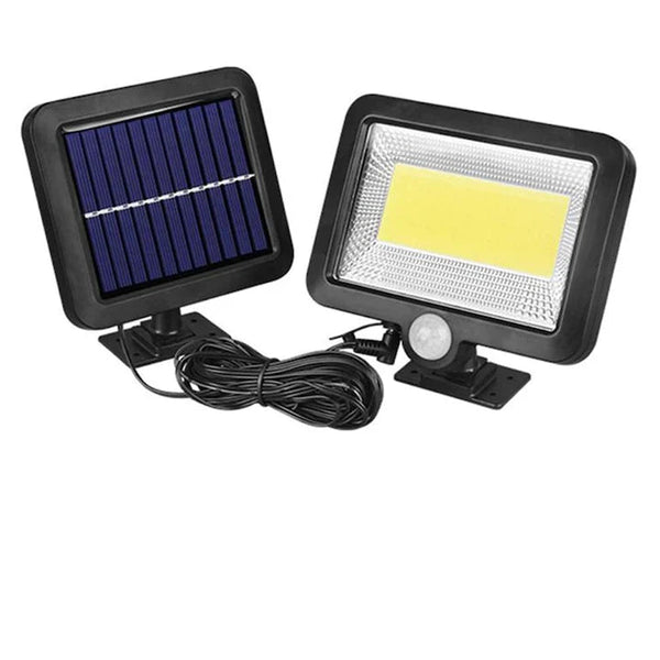 Lampa solara, senzor de miscare, IP 65, 30W, 100 LED Trendysale.ro