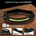 Lanterna de Cap LED, 350 Lumeni, Waterproof, Ideala pentru Camping, Pescuit, Activitati Outdoor si Reparatii Auto Trendysale.ro