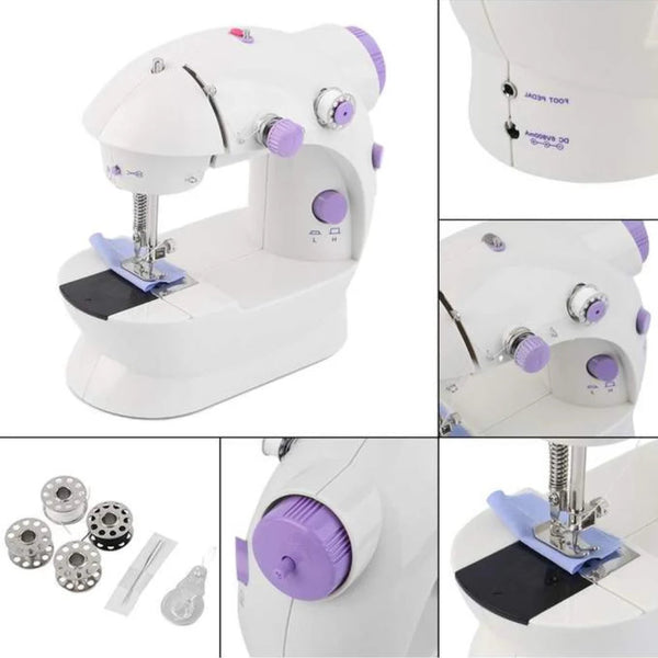 Masina de Cusut Electrica, Portabila Pro, 5 Bobine de ata incluse Trendysale.ro