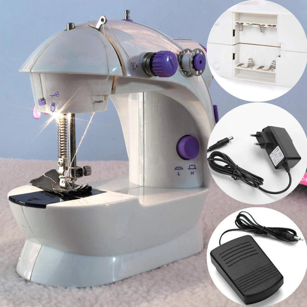 Masina de Cusut Electrica, Portabila Pro, 5 Bobine de ata incluse Trendysale.ro