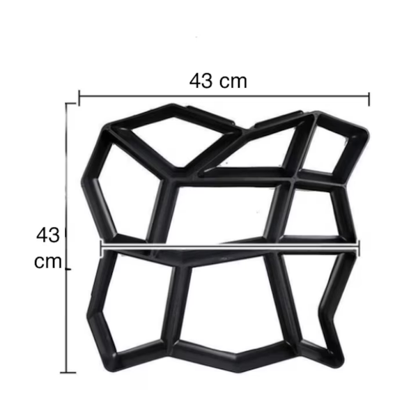 Matrita din plastic pentru pavaj imitatie piatra naturala Trendysale.ro