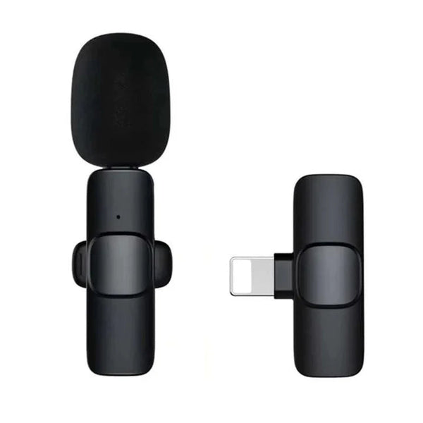 Microfon Lavaliera Wireless K8, Compatibil USB-C si iPhone, Sunet Clar si Profesional Trendysale.ro