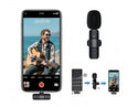 Microfon Lavaliera Wireless K8, Compatibil USB-C si iPhone, Sunet Clar si Profesional Trendysale.ro