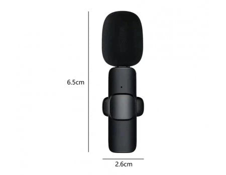 Microfon Lavaliera Wireless K8, Compatibil USB-C si iPhone, Sunet Clar si Profesional Trendysale.ro