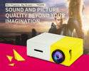 Mini Videoproiector LED Portabil YG300, 400-600 lm, 1080P Full HD Trendysale.ro
