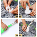 Mop Modern, Stoarcere Rapida, Super absorbant, Curatenie Eficienta, Fara Efort, Design Ergonomic Trendysale.ro
