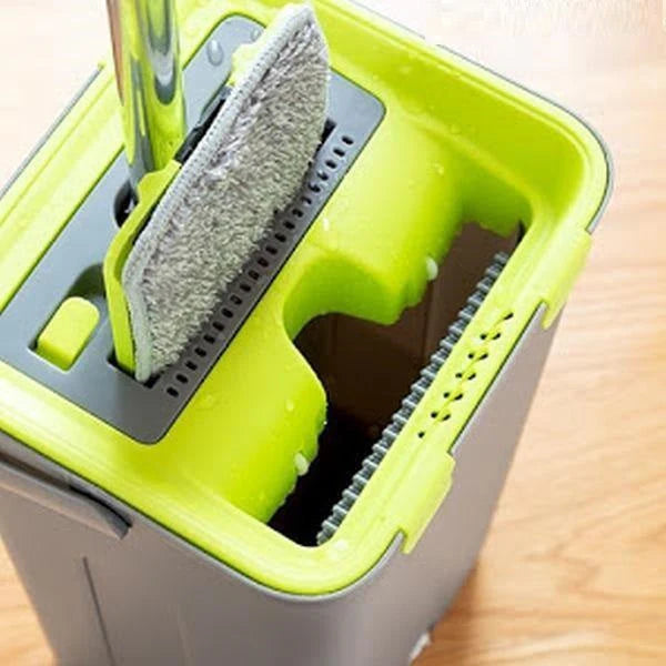 Mop profesional cu doua cuve de spalare si uscare Trendysale.ro