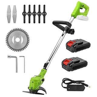 Motocoasa electrica 48V, 4000 mAh, 18000 RPM, cu 2 acumulatori Trendysale.ro