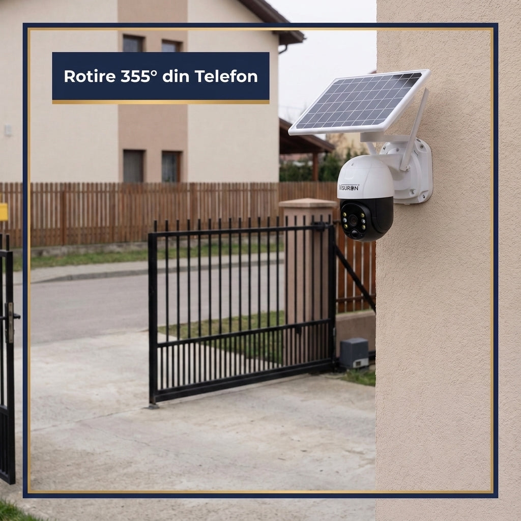 Cameră solară 4G VISURON 5MP