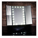 Oglinda Cosmetica LED cu Functie Extensibila, Marire Dubla si Tripla, Buton Tactil Trendysale.ro