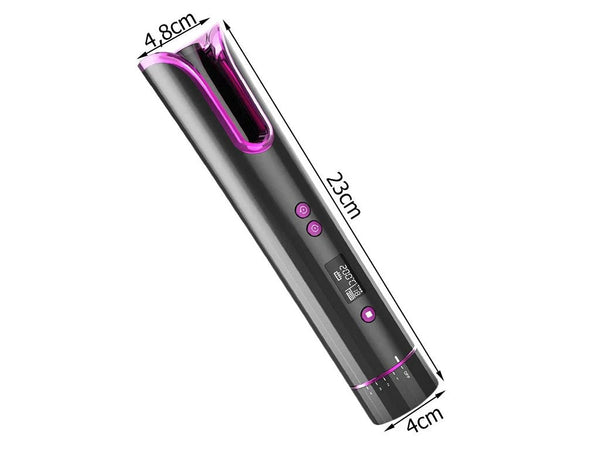 Ondulator Wireless cu Ecran LCD, 4800mAh, Bucle Perfecte, 200 °C Trendysale.ro