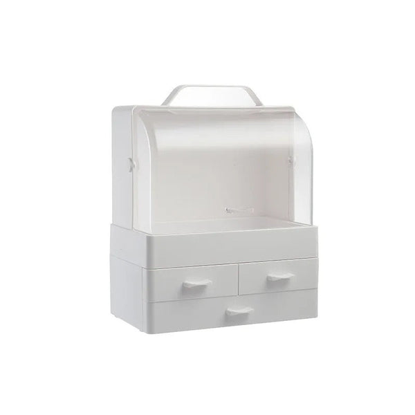 Organizator Produse Cosmetice, Portabil, Rezistent la Apa, 4 Compartimente de Depozitare Trendysale.ro