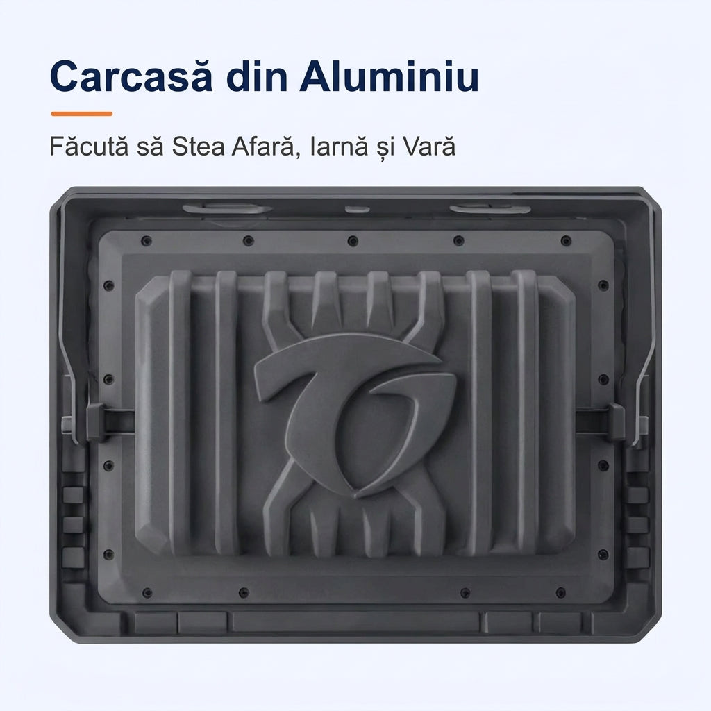 Proiector Solar JORTAN 1000W cu Panou Separat, Baterie 40.000 mAh, Telecomandă și IP66