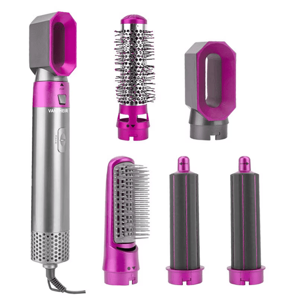 Perie Electrica Multifunctionala 5 in 1 Cu Aer Cald 1000W Trendysale.ro