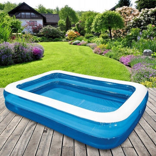 Piscină Gonflabilă pentru Relaxare – 200x150x50 cm, 2 Inele Trendysale.ro
