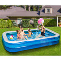 Piscină Gonflabilă pentru Relaxare – 200x150x50 cm, 2 Inele Trendysale.ro