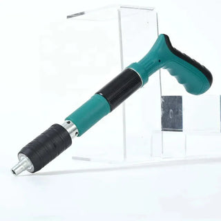 Pistol de cuie manual, multifuncțional, pentru beton și tavan – argintiu + set 100 cuie Trendysale.ro