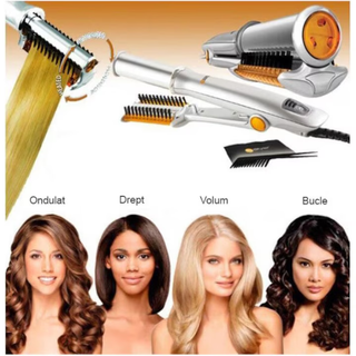 Placa de Par Rotativa InStyler 2 in 1, Indreapta si Onduleaza Trendysale.ro
