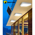 Plafoniera LED Jortan 100W cu Incarcare Solara, Lumina Rece sau Calda, Panou 23x30 cm, IP44, Telecomanda Inclusa Trendysale.ro