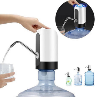 Pompa electrica cu incarcare USB pentru bidoane apa Trendysale.ro