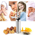 Presa biscuiti si fursecuri, folosita in patiserie cu 10 forme si 4 duze Trendysale.ro