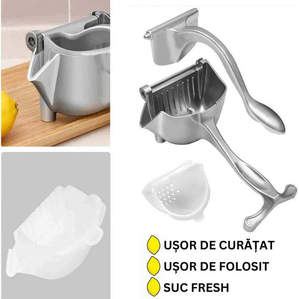 Presa manuala pentru suc de fructe si legume Trendysale.ro