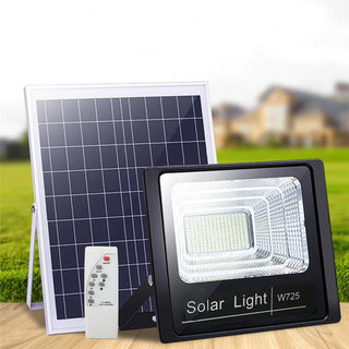 Proiector Solar Jortan 500W, Lampa Incarcare Solara cu Panou Solar Trendysale.ro