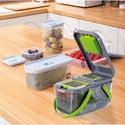 Razatoare Multifunctionala 9 in 1, Legume si Fructe, 22x Accesorii Trendysale.ro