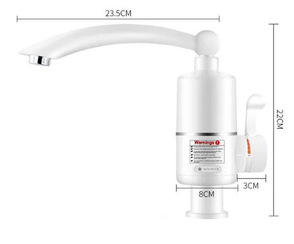 Robinet Electric pentru Apa Calda Instantanee 3000W Incalzire Rapida Trendysale.ro