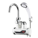 Robinet Electric pentru Apa Calda cu Dus Inclus si Montaj pe Perete, Putere 3000W Trendysale.ro