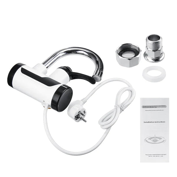 Robinet electric cu apa calda instant, putere 3000W Trendysale.ro