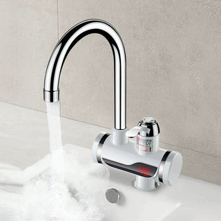 Robinet electric pentru apa calda instant, cu afisaj LCD Trendysale.ro