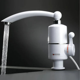 Robinet electric pentru incalzirea instantanee a apei, functie de apa calda pentru baie si bucatarie Trendysale.ro