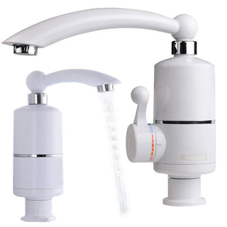 Robinet electric pentru incalzirea instantanee a apei, functie de apa calda pentru baie si bucatarie Trendysale.ro