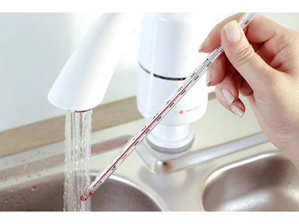 Robinet electric pentru incalzirea instantanee a apei, functie de apa calda pentru baie si bucatarie Trendysale.ro