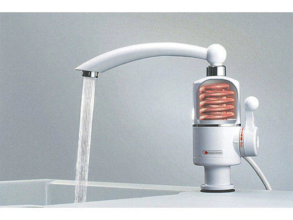 Robinet electric pentru incalzirea instantanee a apei, functie de apa calda pentru baie si bucatarie Trendysale.ro