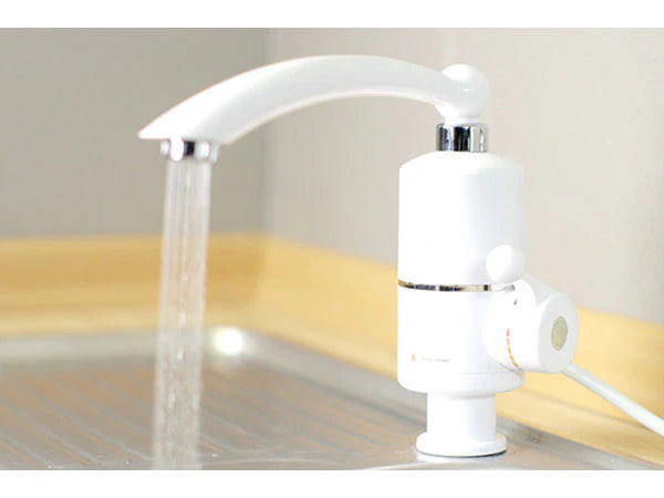 Robinet electric pentru incalzirea instantanee a apei, functie de apa calda pentru baie si bucatarie Trendysale.ro