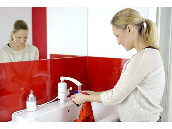 Robinet electric pentru incalzirea instantanee a apei, functie de apa calda pentru baie si bucatarie Trendysale.ro
