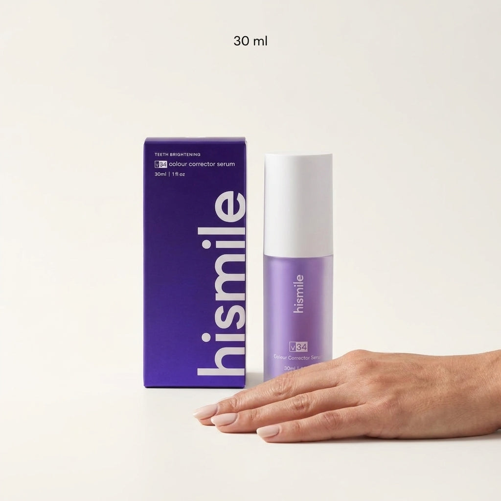 Ser Violet Corector de Culoare pentru Dinți, Neutralizează Tonurile Galbene, Flacon 30 ml