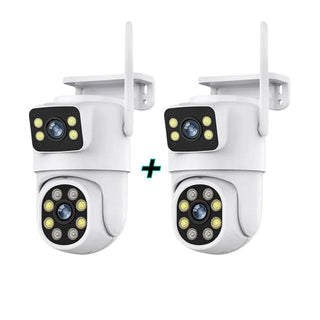 SET 2 Camere Video Supraveghere 8MP, Dubla, Wi-Fi, IP66 Trendysale.ro