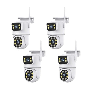 SET 4 Camere Video Supraveghere 8MP, Dubla, Wi-Fi, IP66 Trendysale.ro