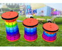 Scaun extensibil portabil cu pliere telescopica, pentru calatorii, camping si pescuit Trendysale.ro