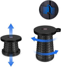 Scaun rotund portabil, retractabil, extensibil cu pliere telescopica pentru camping Trendysale.ro